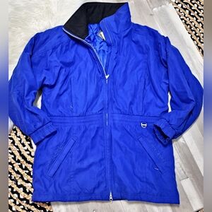 Vintage Rawik Skiwear WP Coated Thermolite Royal Blue Winter Coat Women's  XL
